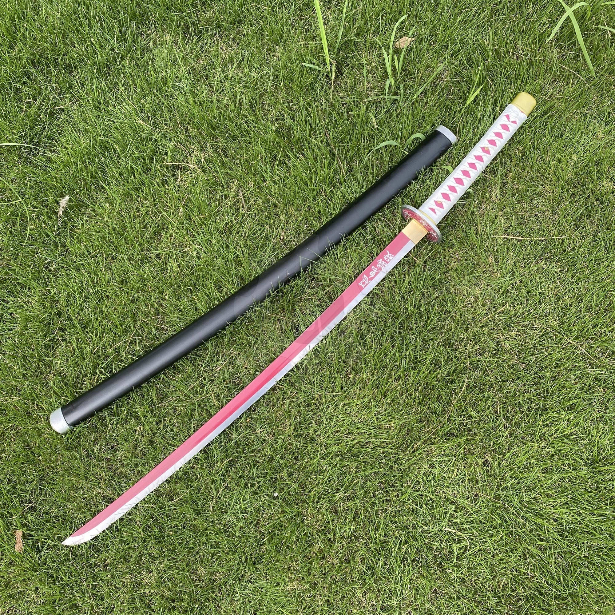 Kanao's Nichirin Sword Samurai Katana-1045 Carbon Steel Version - Tophatter Daily Deals