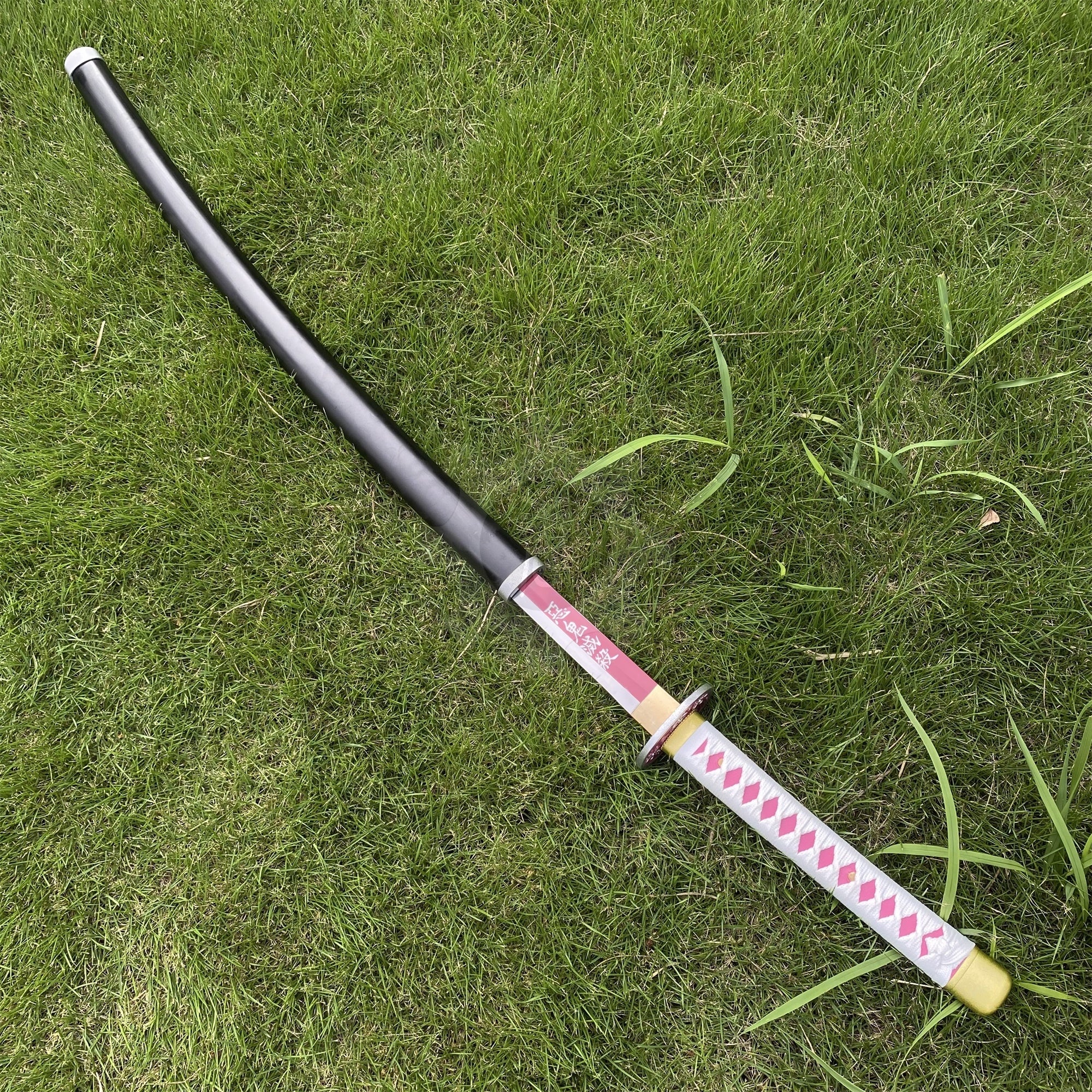 Kanao's Nichirin Sword Samurai Katana-1045 Carbon Steel Version - Tophatter Daily Deals