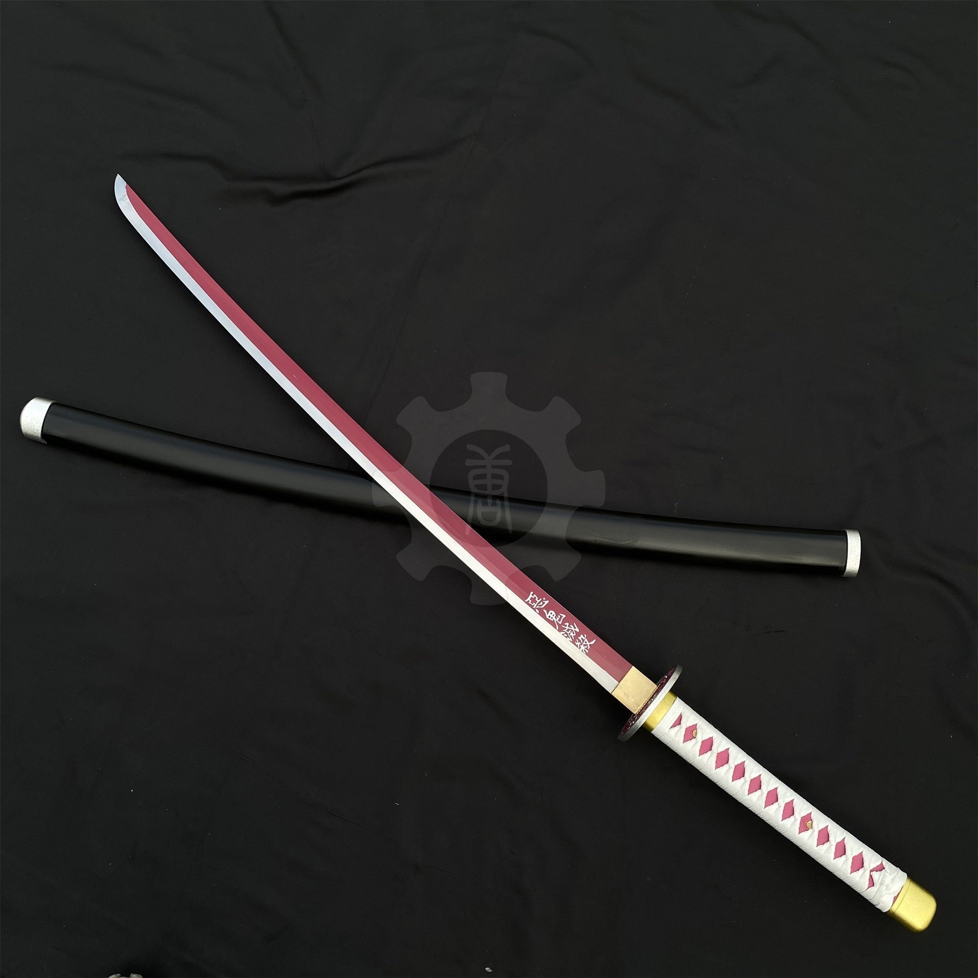 Kanao's Nichirin Sword Samurai Katana-1045 Carbon Steel Version - Tophatter Daily Deals