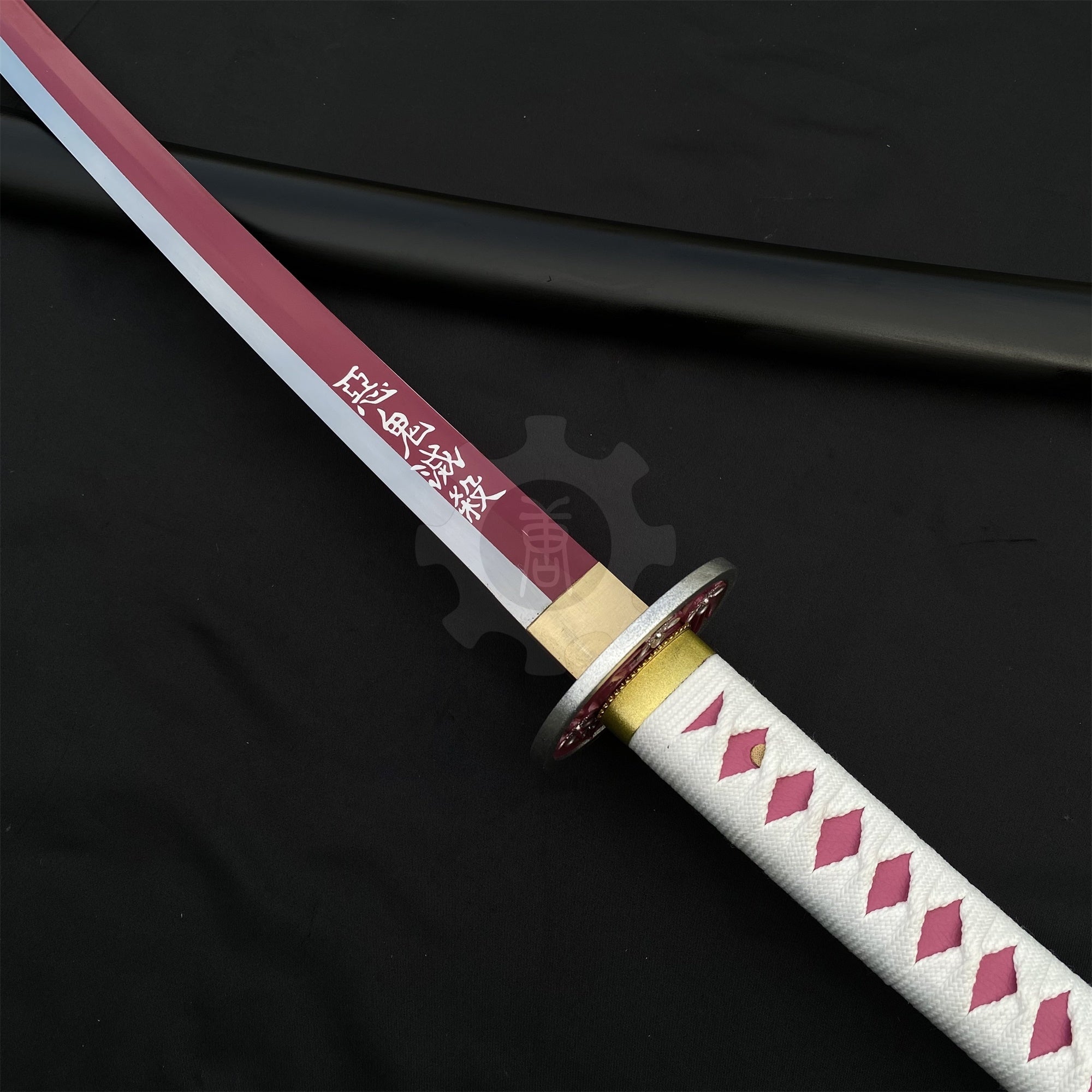 Kanao's Nichirin Sword Samurai Katana-1045 Carbon Steel Version - Tophatter Daily Deals