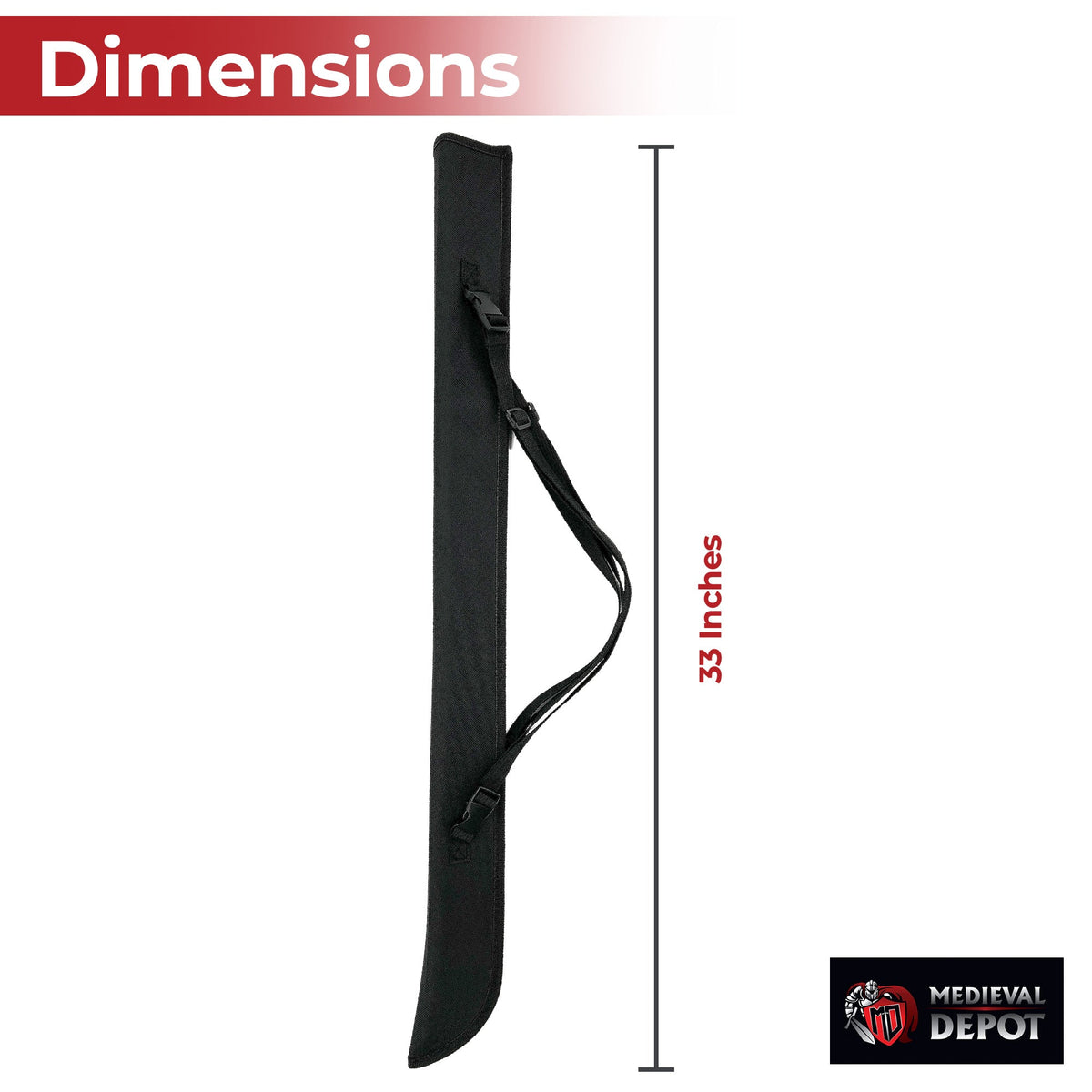 Katana Bokken Shinai Foam Sword Large Nylon Carrying Case historical period - Tophatter Daily Deals