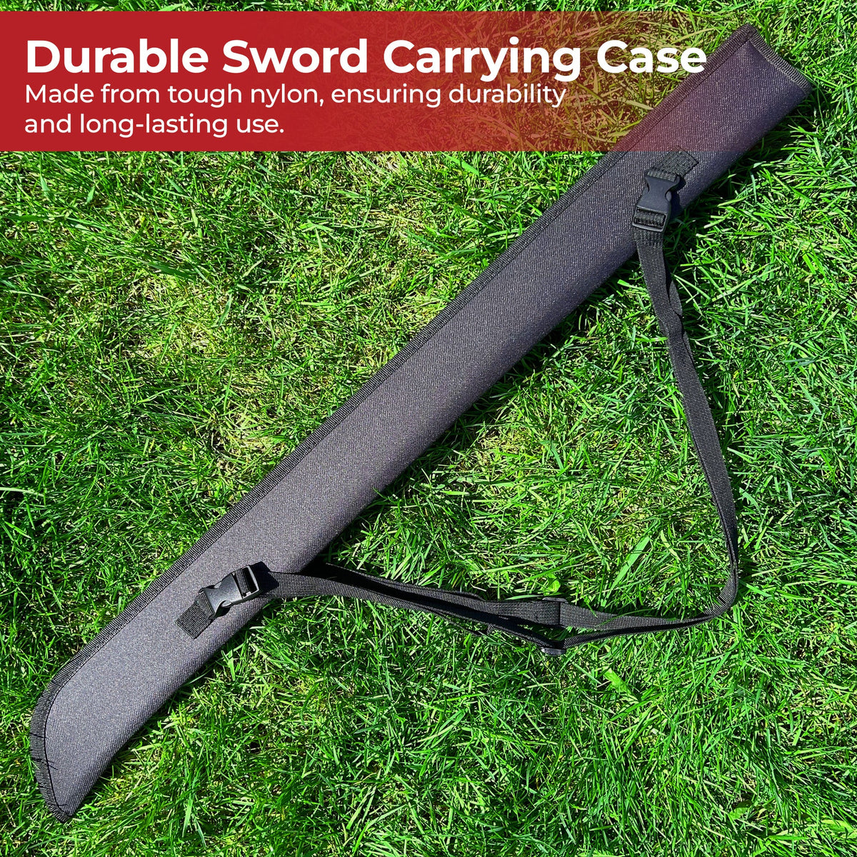 Katana Bokken Shinai Foam Sword Large Nylon Carrying Case historical period - Tophatter Daily Deals