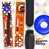 Oxshot Butt Nozzle 12in Shower Hose for Ultimate Cleaning > Essentials > Douches - Tophatter Daily Deals