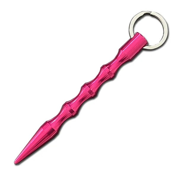 Polished Pointed Pink Kubaton Self Defense Keychain - Tophatter's Guns'N'Weapons Store Collectible Weapons - Tophatter Daily Deals