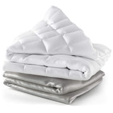Weighted Blanket Grey Bedding - Tophatter Daily Deals