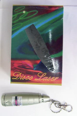 DISCO LASER POINTER LIGHT KEY CHAIN - Tophatter Daily Deals