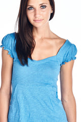 Women's Flutter Sleeve Top Tops - Tophatter Daily Deals