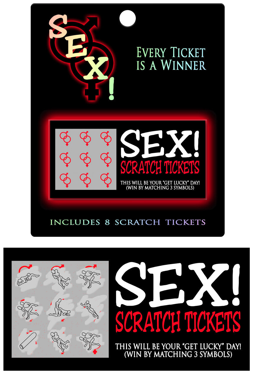 Sex Scratch Tickets - Tophatter Daily Deals