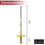 King Solomon Great Sword Red swords - Tophatter Daily Deals
