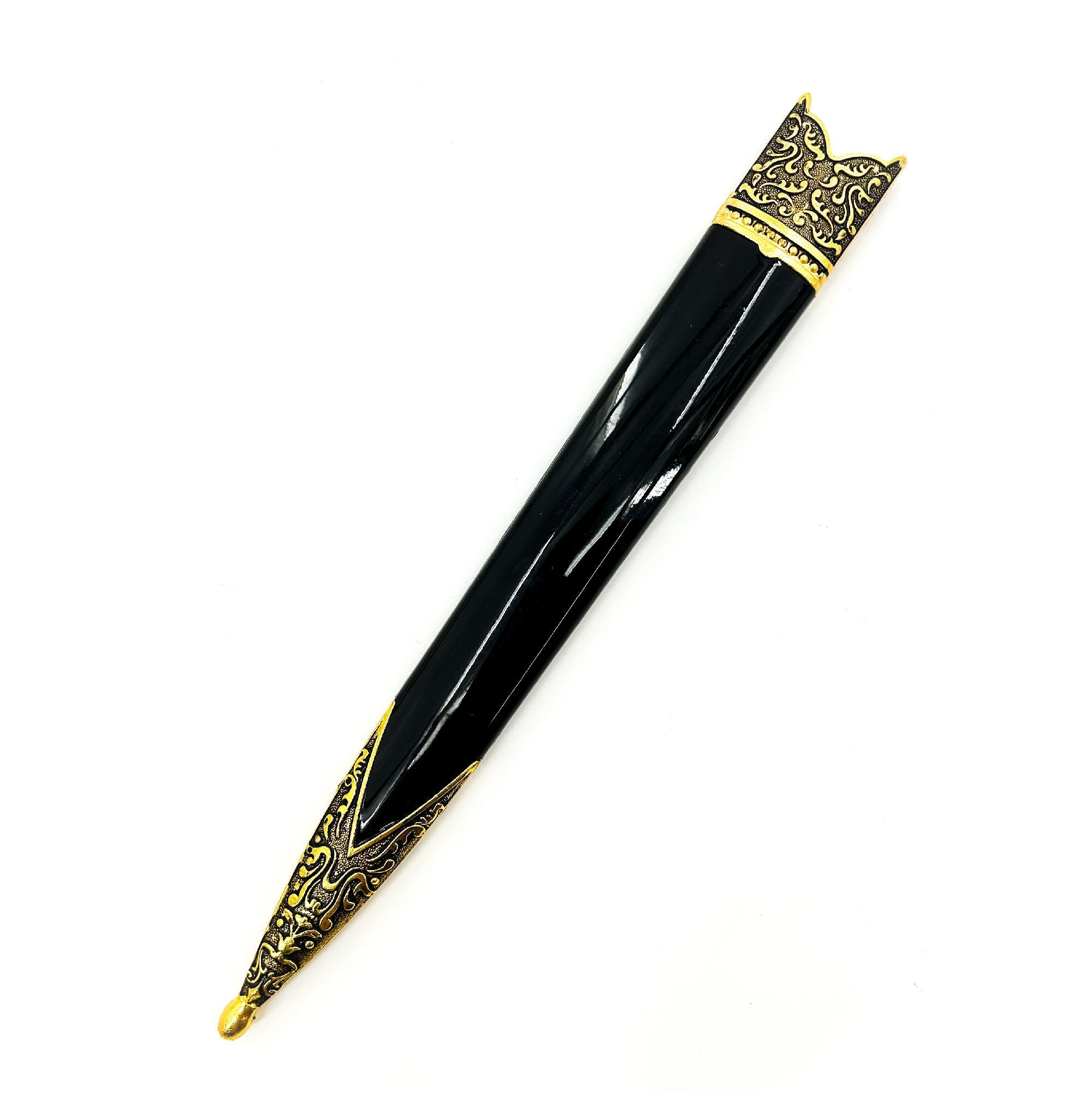 King Solomon Medieval Crusader Dagger Black historical period - Tophatter Daily Deals