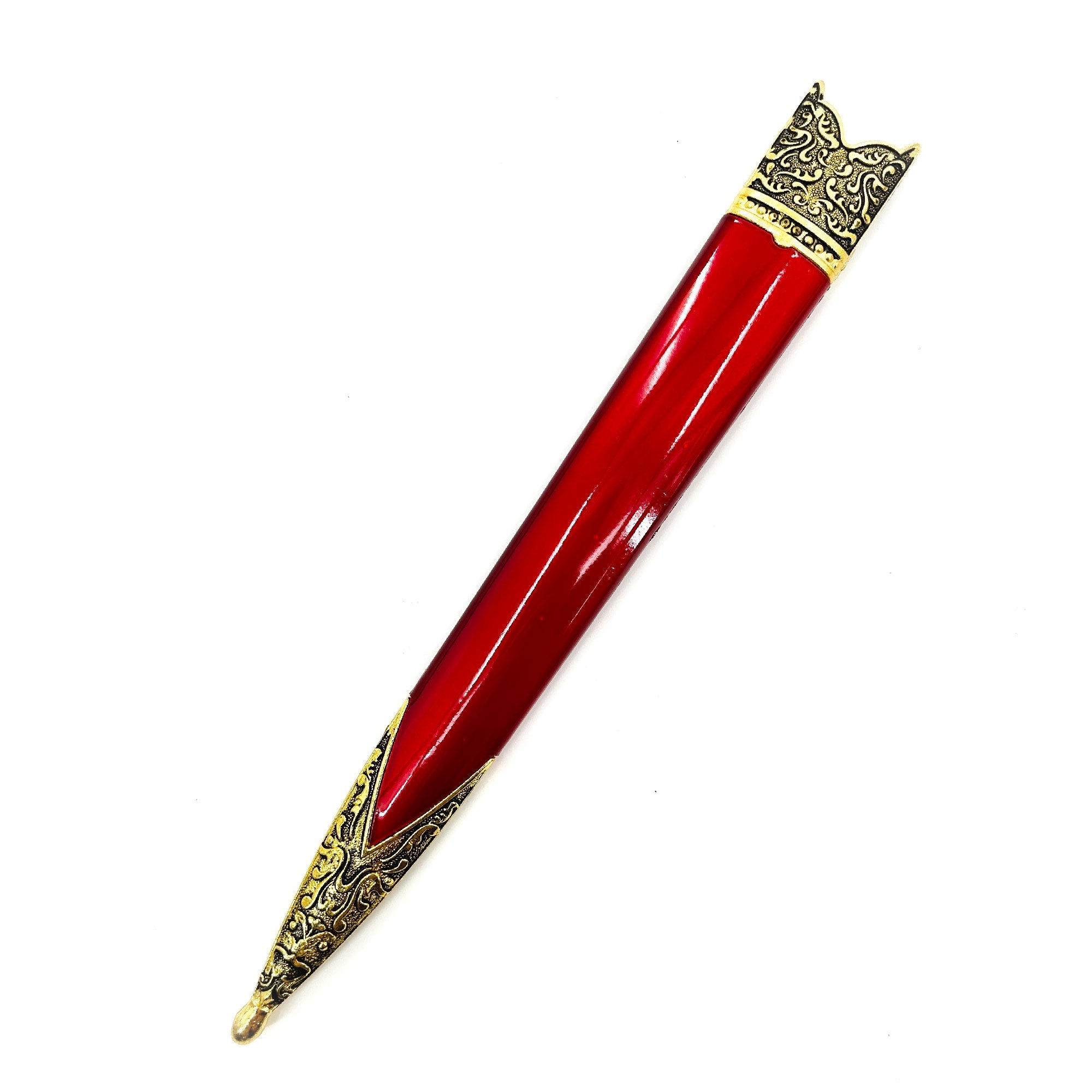 King Solomon Medieval Crusader Dagger Red historical period - Tophatter Daily Deals