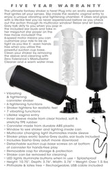 Zero Tolerance Sasha Grey Stroker 27.3 cm Pleasure > Sex Toys For Men > Masturbators > Vibrating - Tophatter Daily Deals