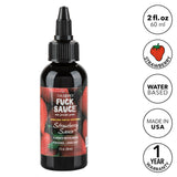 Fuck Sauce Flavored Water-Based Lubricant – 2 Fl. Oz. Strawberry | Watermelon > Lube > Flavoured - Tophatter Daily Deals