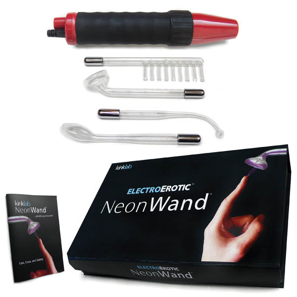 Neon Wand Electrosex Kit – Electrical Sensation Device E-STIM TOYS - Tophatter Daily Deals