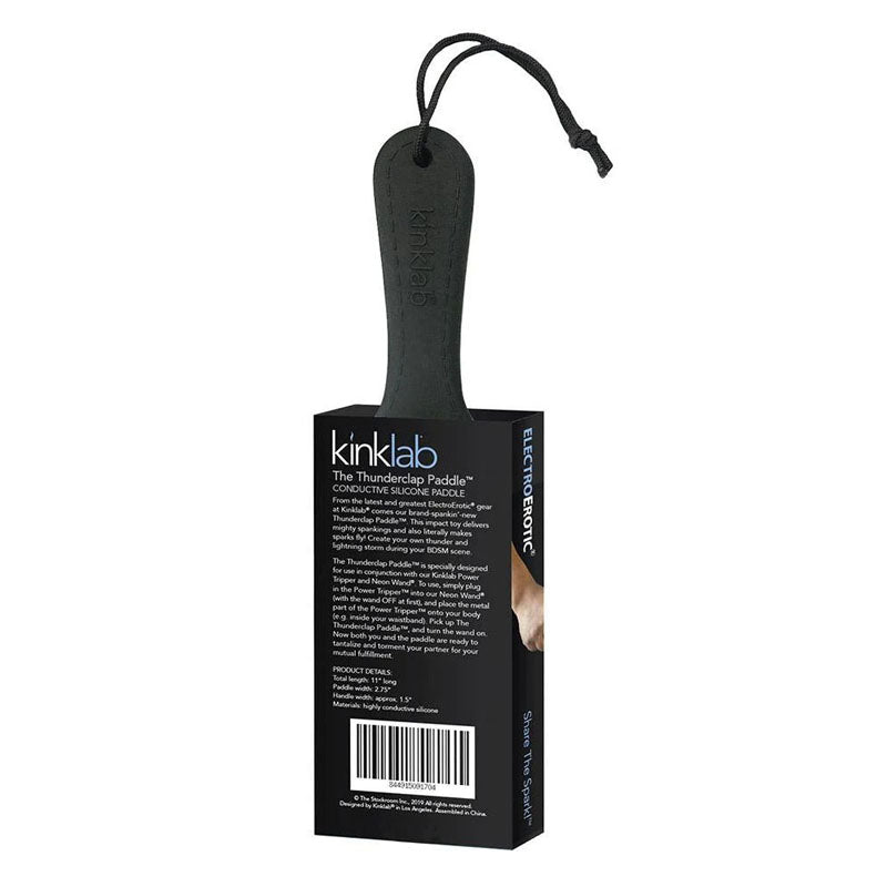 KinkLab Thunderclap Paddle ElectroErotic Impact Toy E-STIM TOYS - Tophatter Daily Deals