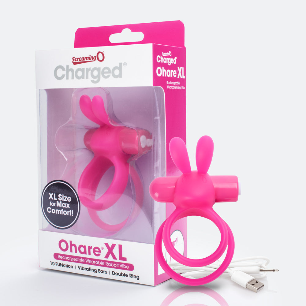 Charged Ohare XL – Rechargeable Double Cock Ring Vibrator > Sex Toys > Couples Toys - Tophatter Daily Deals