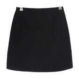 KLV Women Summer Harajuku Sexy Irregular High Waist Bandage Skirt Female Black Gothic Mini Bodycon Short Skirt Slim Clubwear - Tophatter Daily Deals
