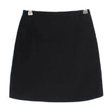 KLV Women Summer Harajuku Sexy Irregular High Waist Bandage Skirt Female Black Gothic Mini Bodycon Short Skirt Slim Clubwear - Tophatter Daily Deals