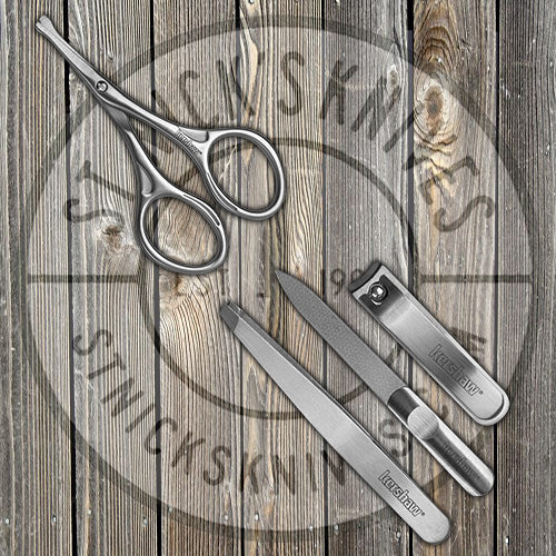 Kershaw Knives 4 Piece Manicure Set - KMCURE Knives - Tophatter Daily Deals