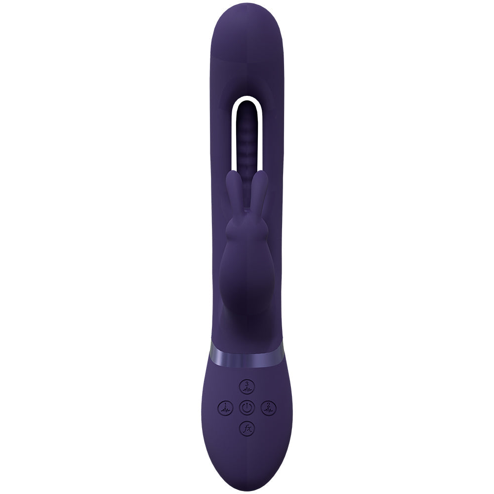 Vive Mika Flapping Tongue Rabbit Vibrator Deep Purple > Vibrators > Ladies > Rabbit - Tophatter Daily Deals