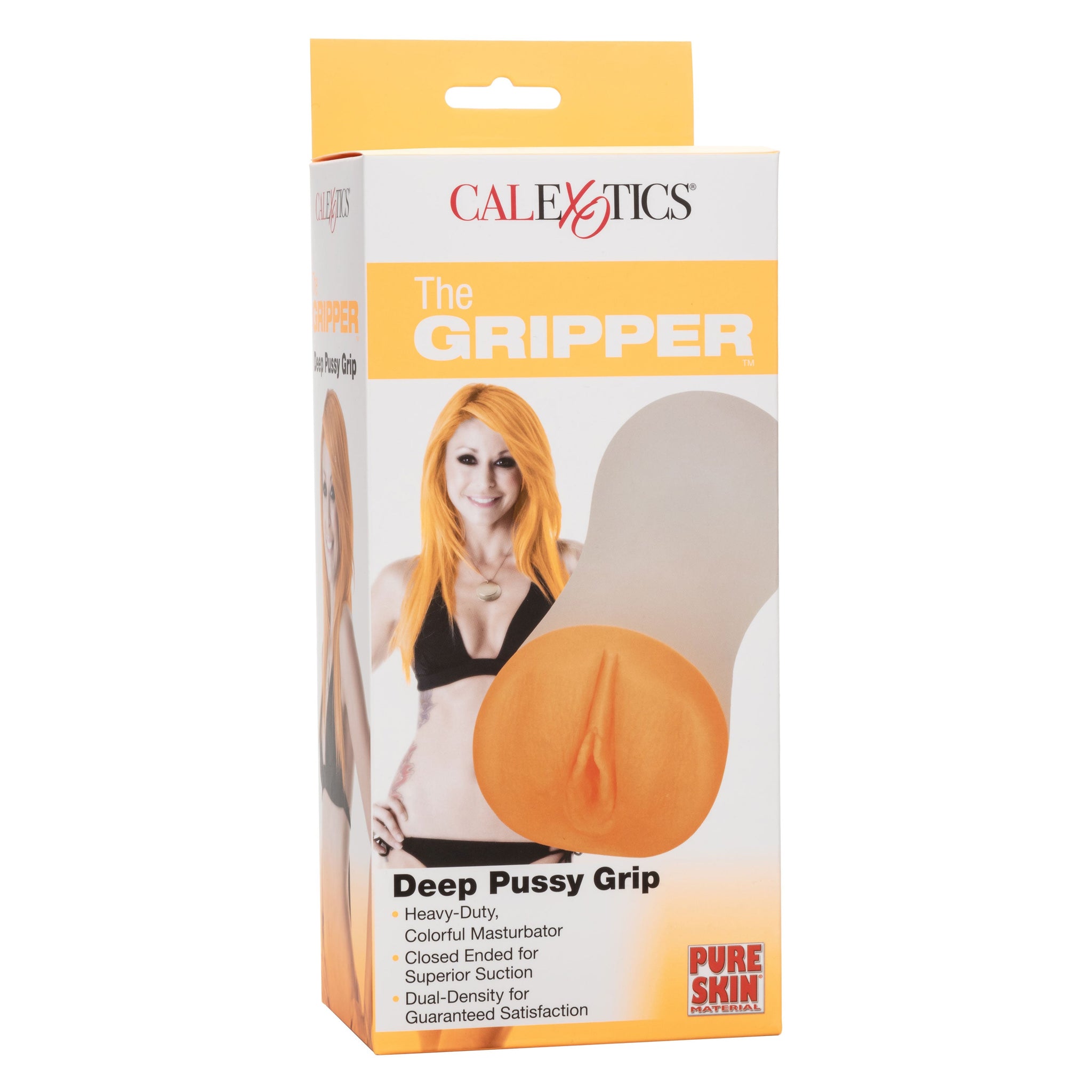 CalExotics The Gripper Deep Pussy Masturbator with Suction > Sex Toys For Men > Masturbators > Manual - Tophatter Daily Deals