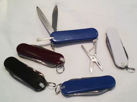 MINI 5 IN 1 POCKET SURVIVAL KNIFE - Tophatter Daily Deals