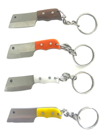 CLEAVER KNIFE KEYCHAIN WITH SHEATH - Tophatter Daily Deals