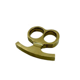 Two Finger Heavy Brass Knuckle - Tophatter Daily Deals