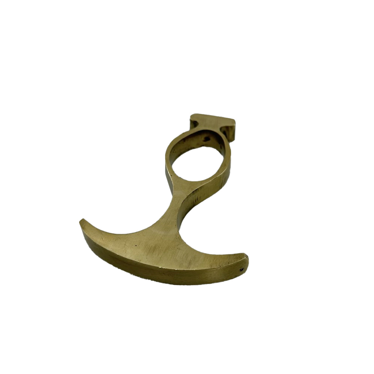 Single Finger Heavy Brass Knuckle - Tophatter Daily Deals