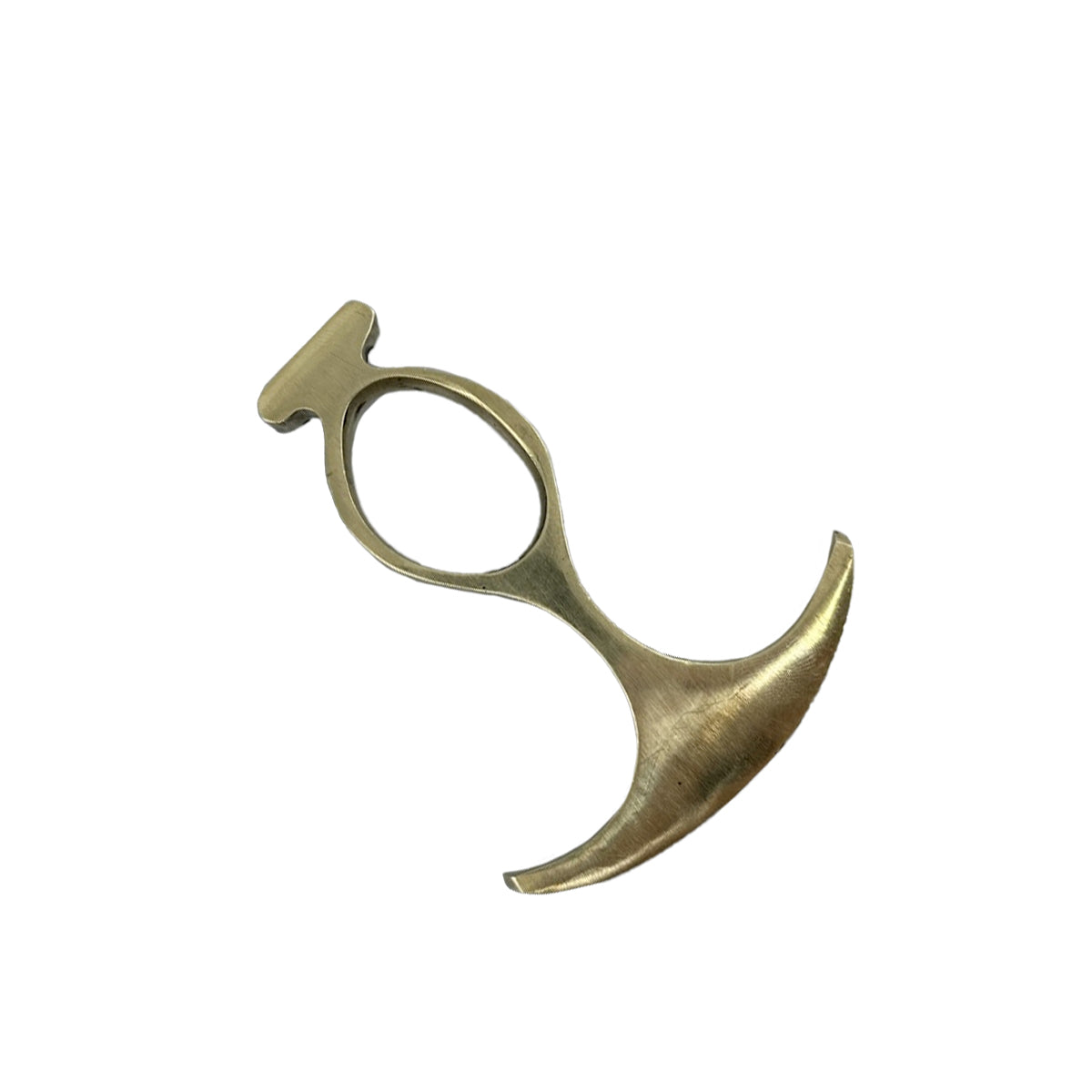 Single Finger Heavy Brass Knuckle - Tophatter Daily Deals
