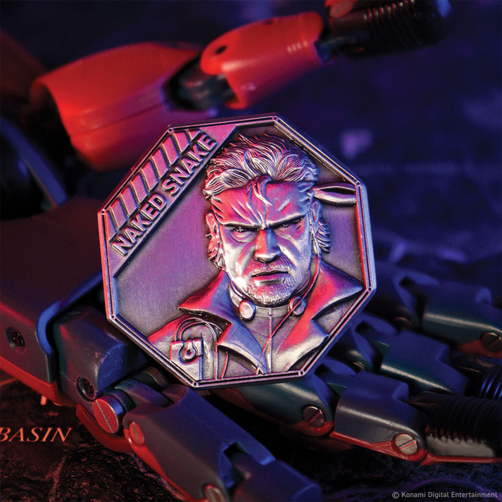Metal Gear Solid Delta – Official Limited Edition Naked Snake Collectible Coin Replica Coin - Tophatter Daily Deals