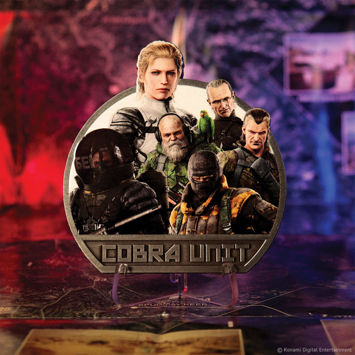 Metal Gear Solid Delta – Official Limited Edition Cobra Unit Medallion Replica Coin - Tophatter Daily Deals