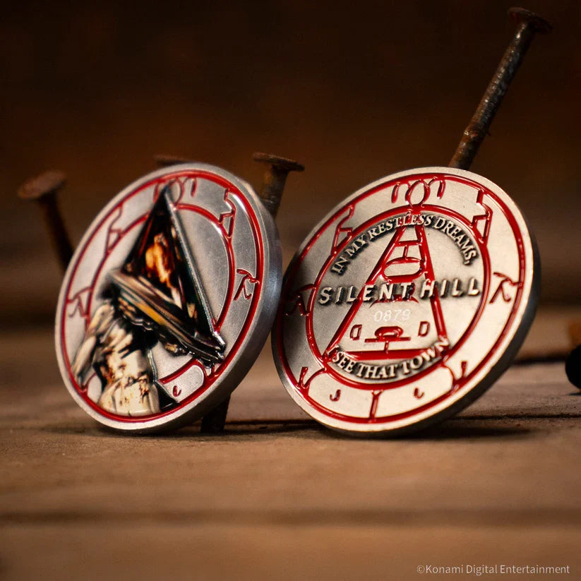 Silent Hill - Limited Edition Pyramid Head Decision Coin Replica Coin - Tophatter Daily Deals