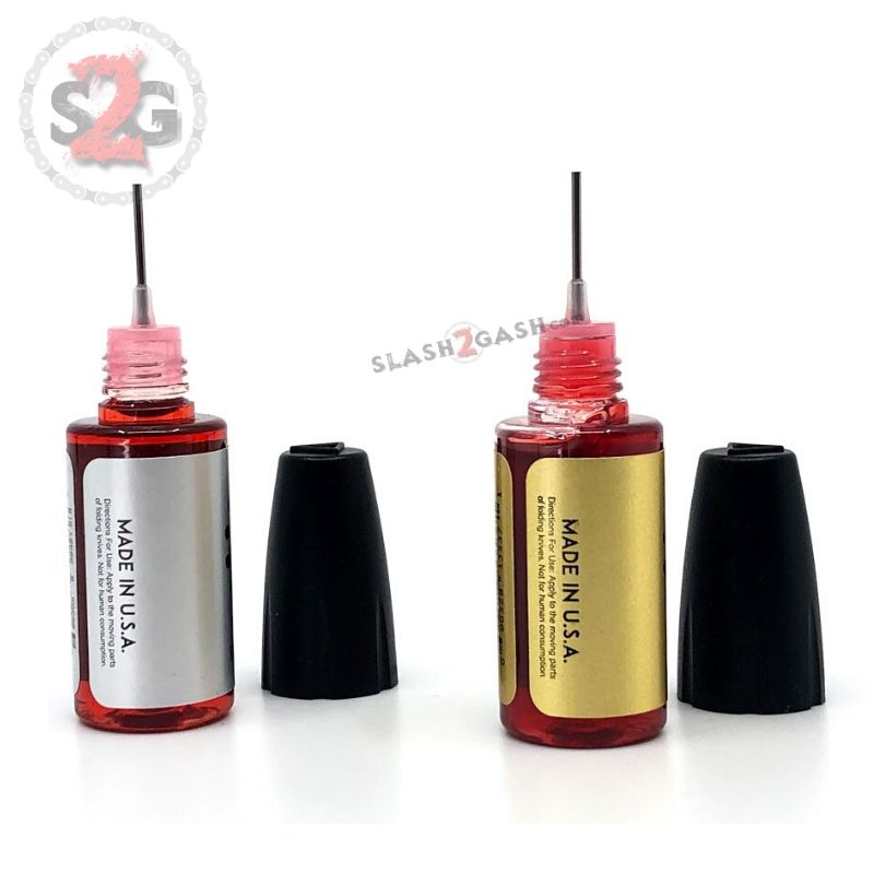 KPL™ Best Knife Oil Lube Pivot Lubricant for Knives - Combo Pack Knife-Oil - Tophatter Daily Deals