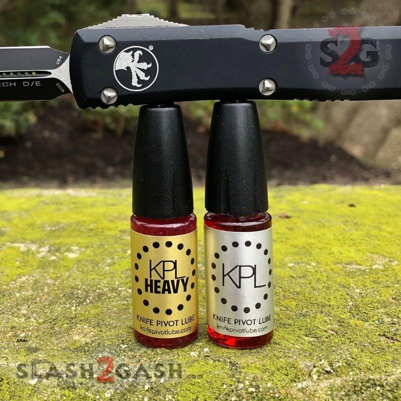 KPL™ Heavy Knife Oil Lube Pivot Lubricant for Knives - 10 mL Knife-Oil - Tophatter Daily Deals