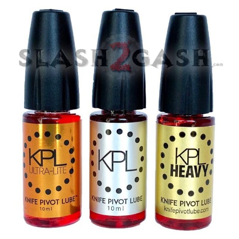 KPL™ Original Knife Oil Lube Pivot Lubricant for Knives - 10 mL Triple Combo Pack (save $6) Knife-Oil - Tophatter Daily Deals