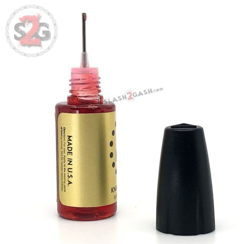 KPL™ Heavy Knife Oil Lube Pivot Lubricant for Knives - 10 mL Knife-Oil - Tophatter Daily Deals