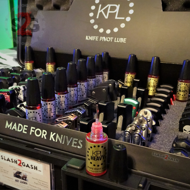 KPL™ Heavy Knife Oil Lube Pivot Lubricant for Knives - 10 mL Knife-Oil - Tophatter Daily Deals