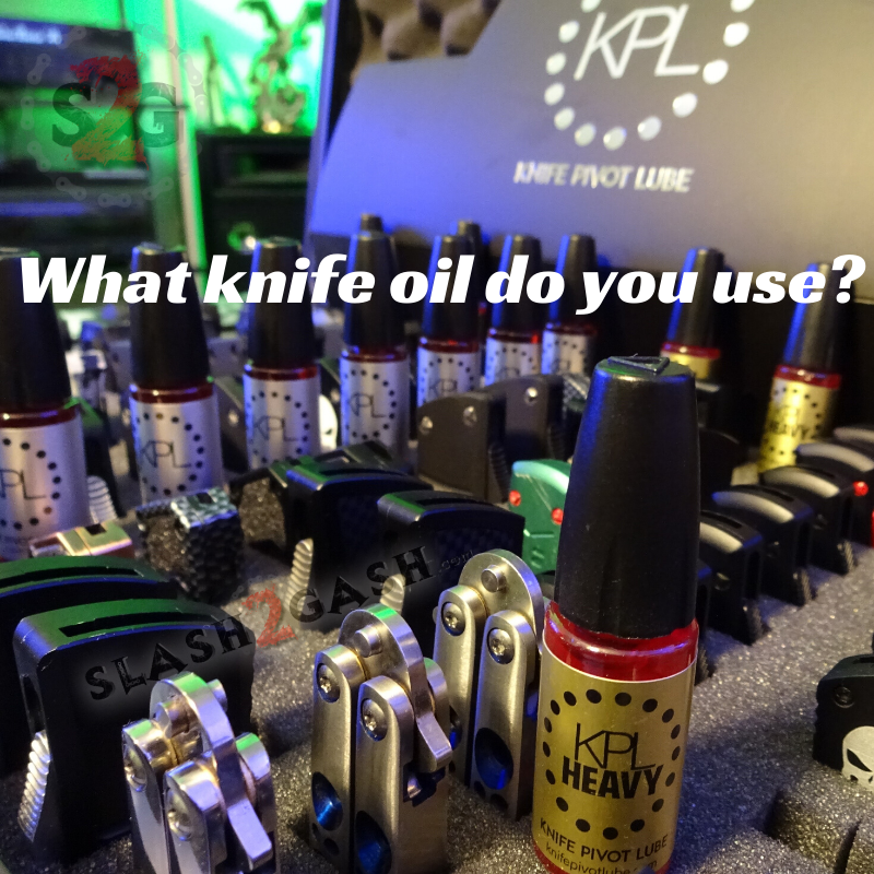 KPL™ Heavy Knife Oil Lube Pivot Lubricant for Knives - 10 mL Knife-Oil - Tophatter Daily Deals