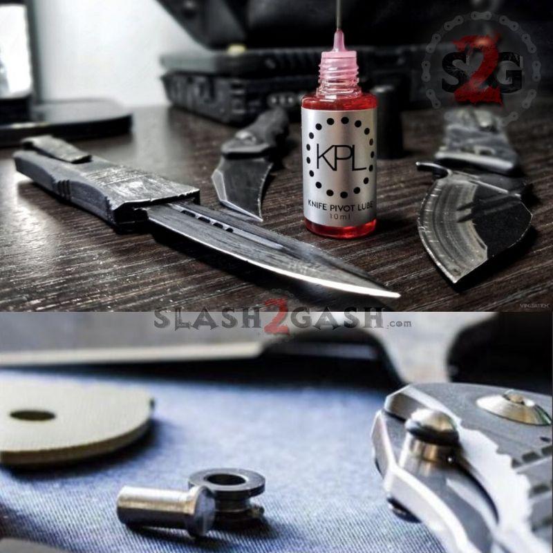 KPL™ Original Knife Oil Lube Pivot Lubricant for Knives - 10 mL Knife-Oil - Tophatter Daily Deals