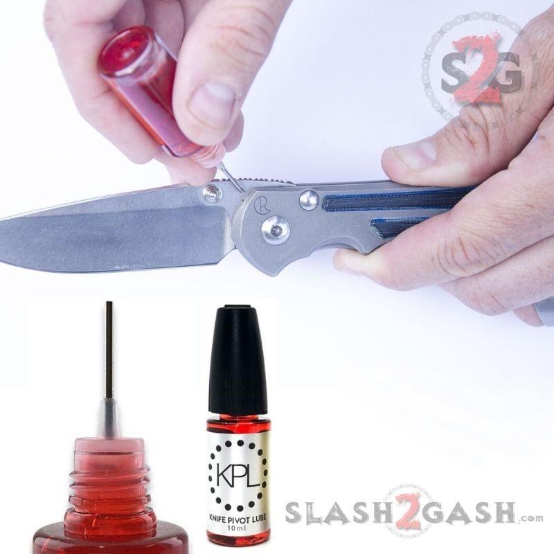 KPL™ Best Knife Oil Lube Pivot Lubricant for Knives - Combo Pack Knife-Oil - Tophatter Daily Deals