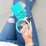 Key Ring Wallet Bracelet Mint Handbags & Wallets - Tophatter Daily Deals