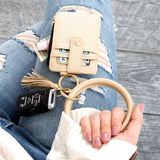 Key Ring ID Wallet Zip Bracelet Handbags & Wallets - Tophatter Daily Deals