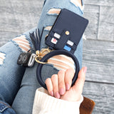 Key Ring ID Wallet Zip Bracelet Handbags & Wallets - Tophatter Daily Deals