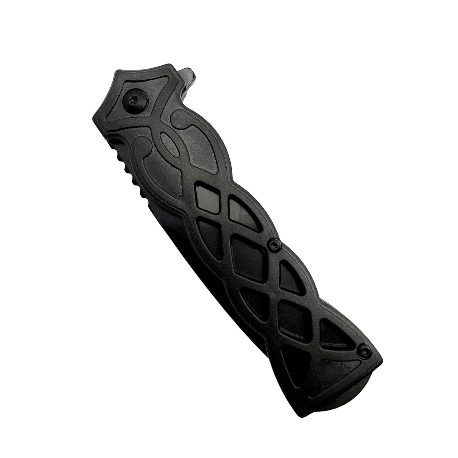 3.75" Weave Pattern Knife With ABS Handle - Tophatter Daily Deals