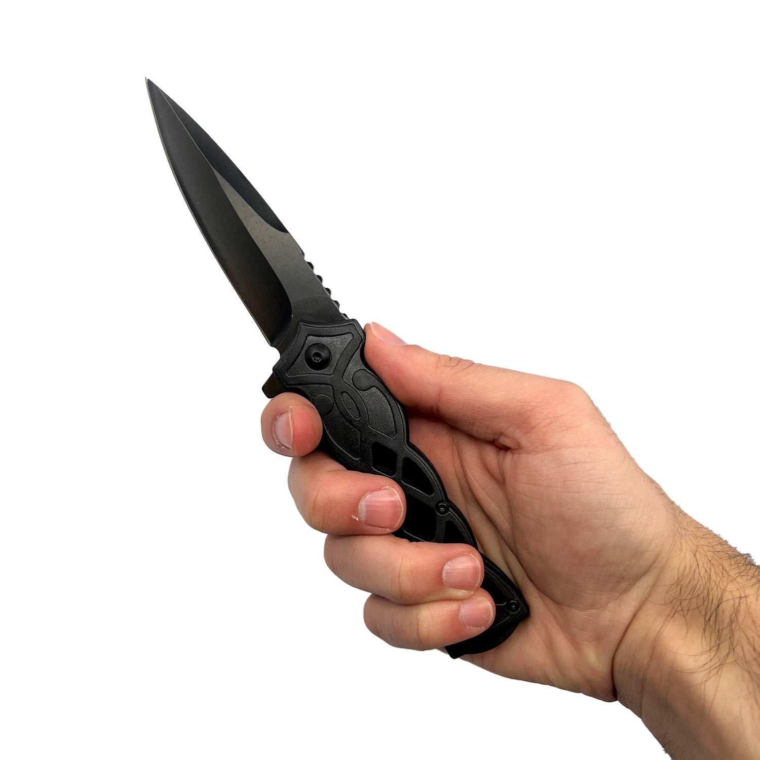 3.75" Weave Pattern Knife With ABS Handle - Tophatter Daily Deals