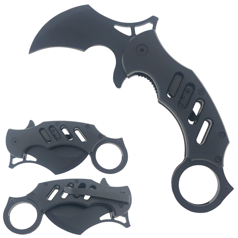 5" Karambit Knife With ABS Handle - Tophatter Daily Deals