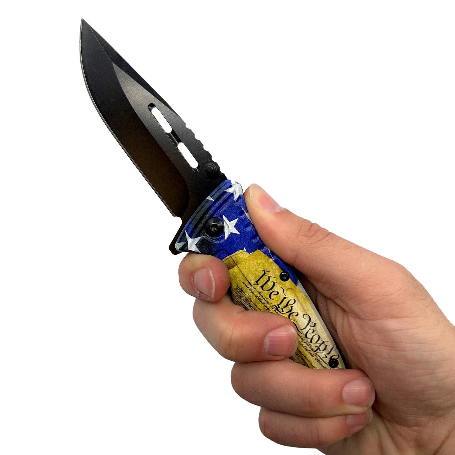 7.75" Spring Assisted Knife - Tophatter Daily Deals
