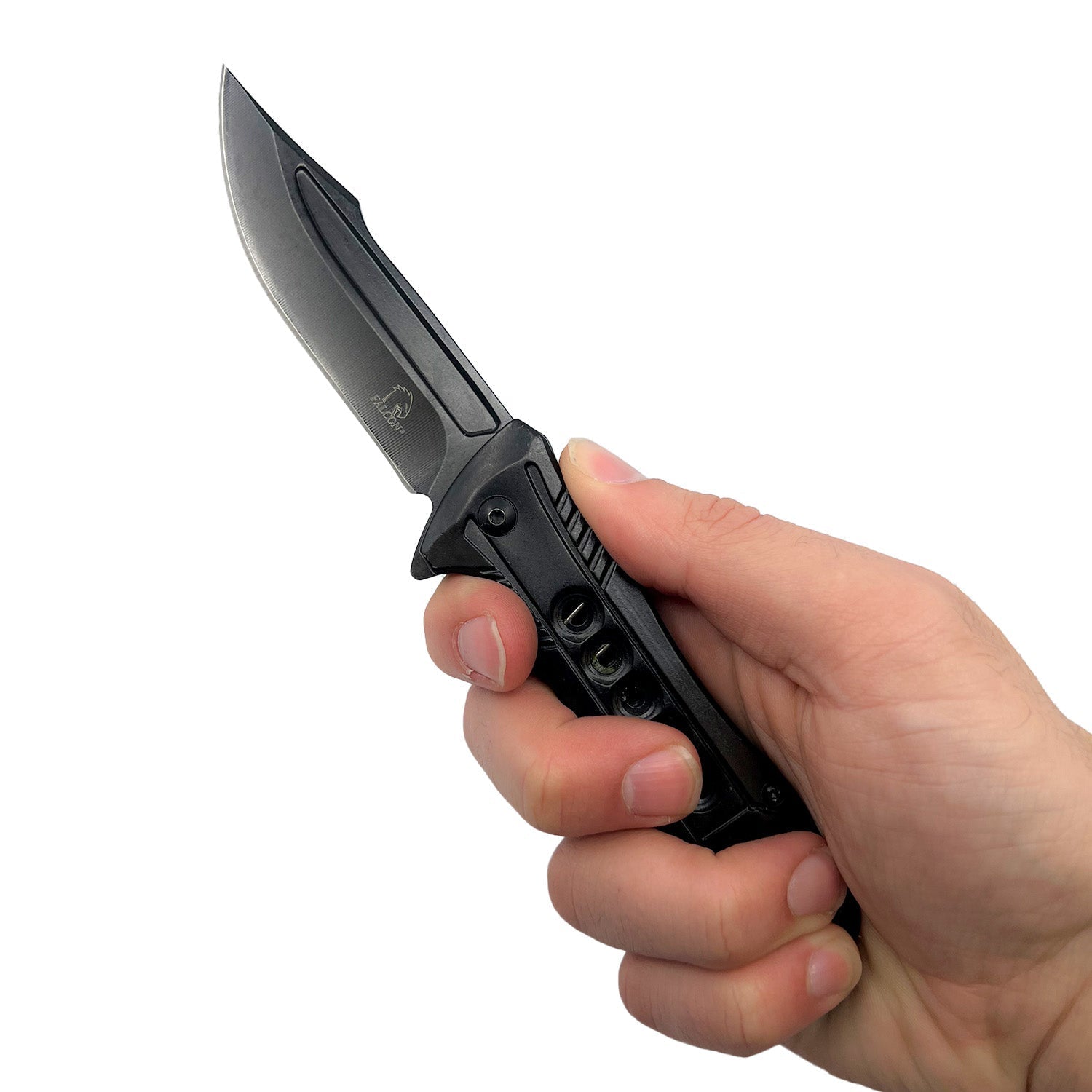7.75" Semi-Automatic Spring Assisted Knife - Tophatter Daily Deals
