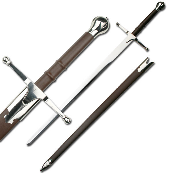 Exceptional Quality William Wallace Brave Heart Claymore Sword - Tophatter's Guns'N'Weapons Store Collectible Weapons - Tophatter Daily Deals